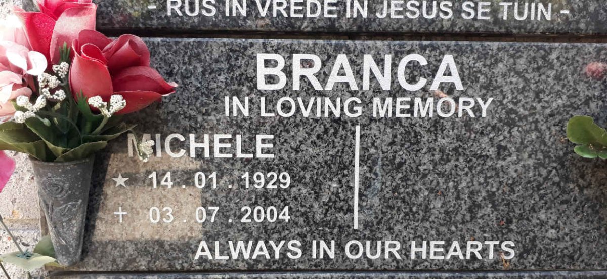 BRANCA Michele 1929-2004