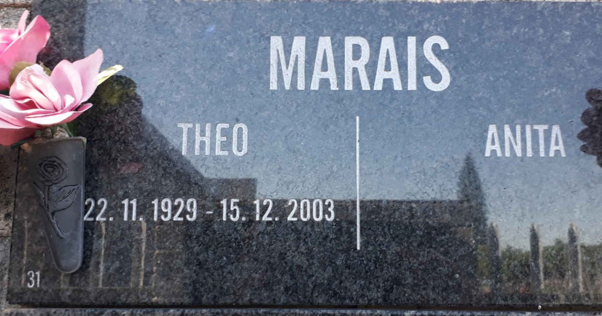 MARAIS Theo 1929-2003 &amp; Anita
