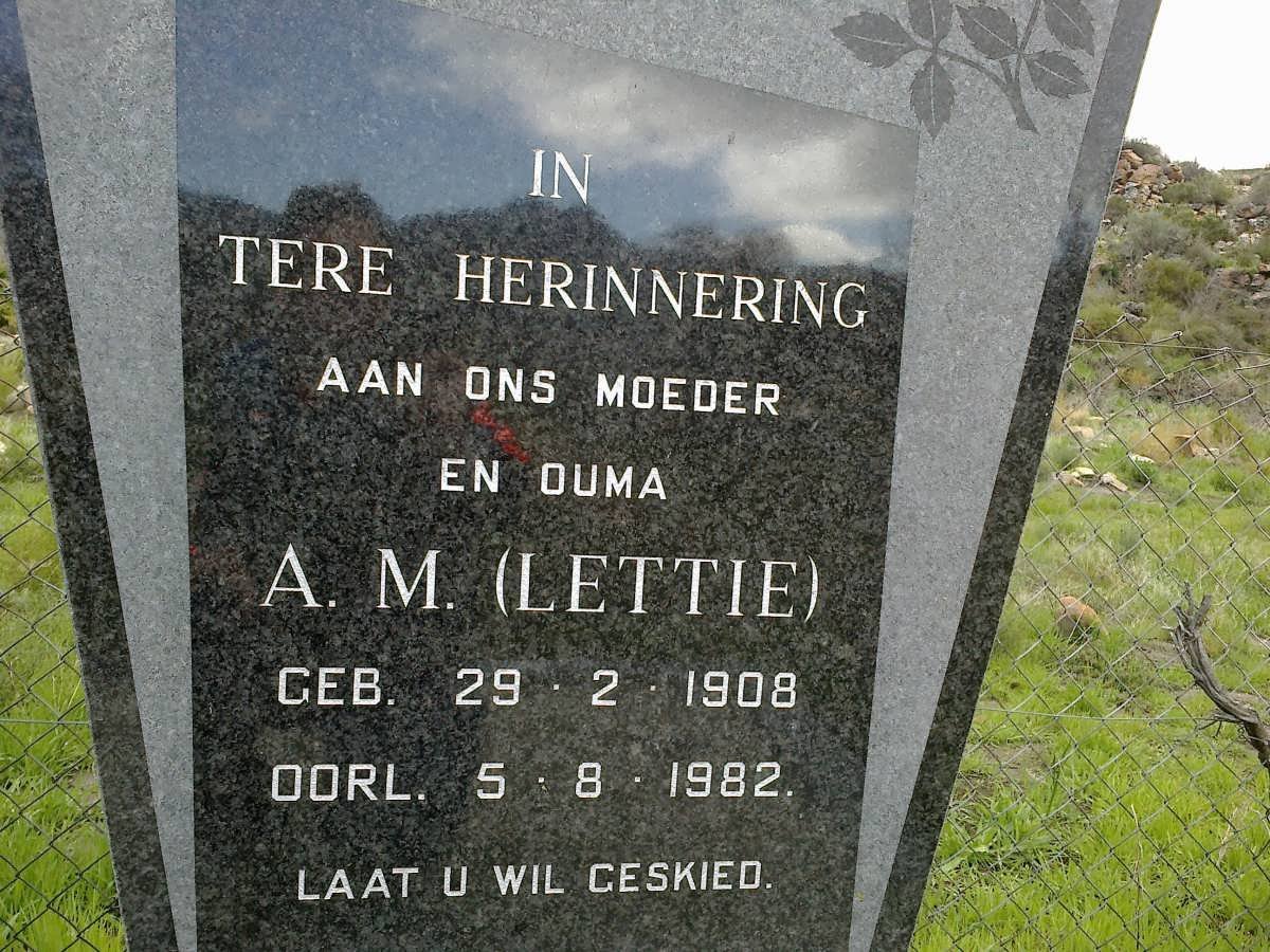PIENAAR Aletta Magdalena nee BOTES 1908-1982
