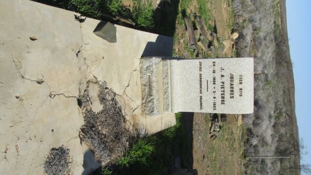 PIETERSE Johannes J.A. 1868-1923