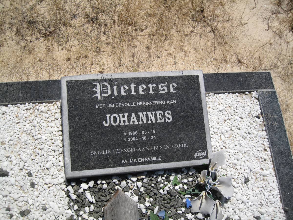 PIETERSE Johannes 1986-2004