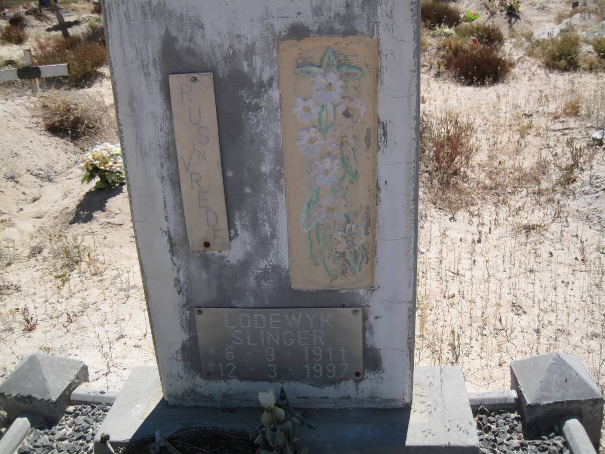 SLINGER Lodewyk 1911-1997