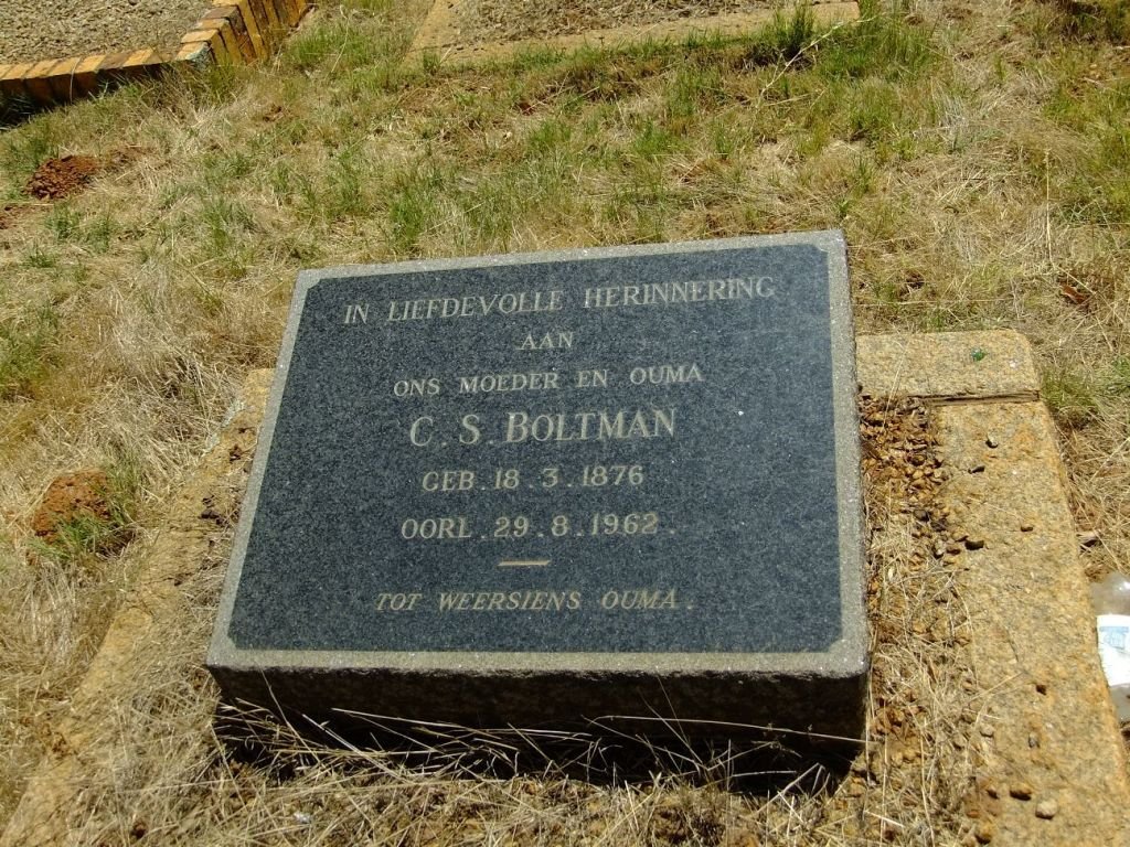 BOLTMAN C.S. 1876-1962