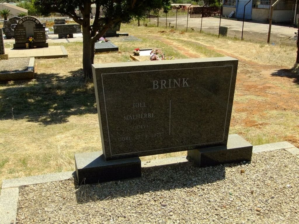BRINK Joël Malherbe -1977