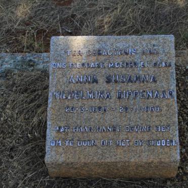 DIPPENAAR Anna Susanna Wilhelmina 1868-1960