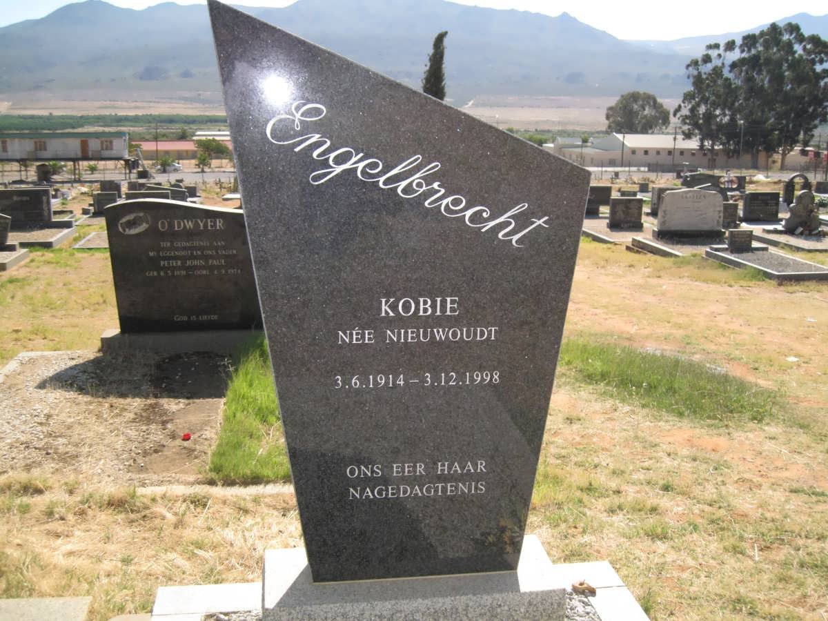 ENGELBRECHT Kobie nee NIEUWOUDT 1914-1998