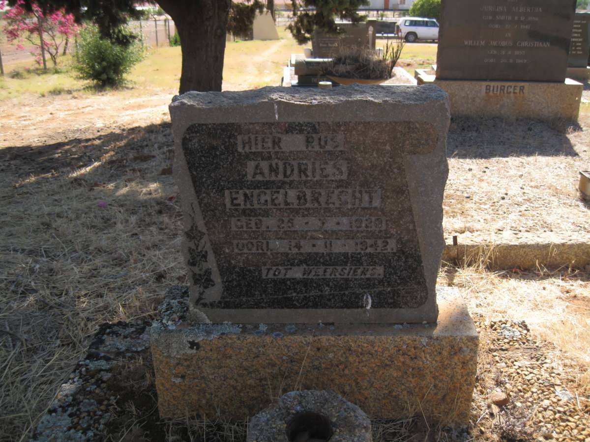 ENGELBRECHT Andries 1928-1942