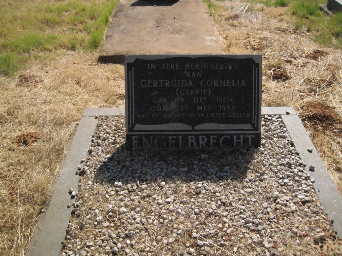 ENGELBRECHT Gertruida Cornelia 1904-1988