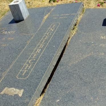 ENGELBRECHT Fanie 1926-1987 &amp; Maria 1932-1991