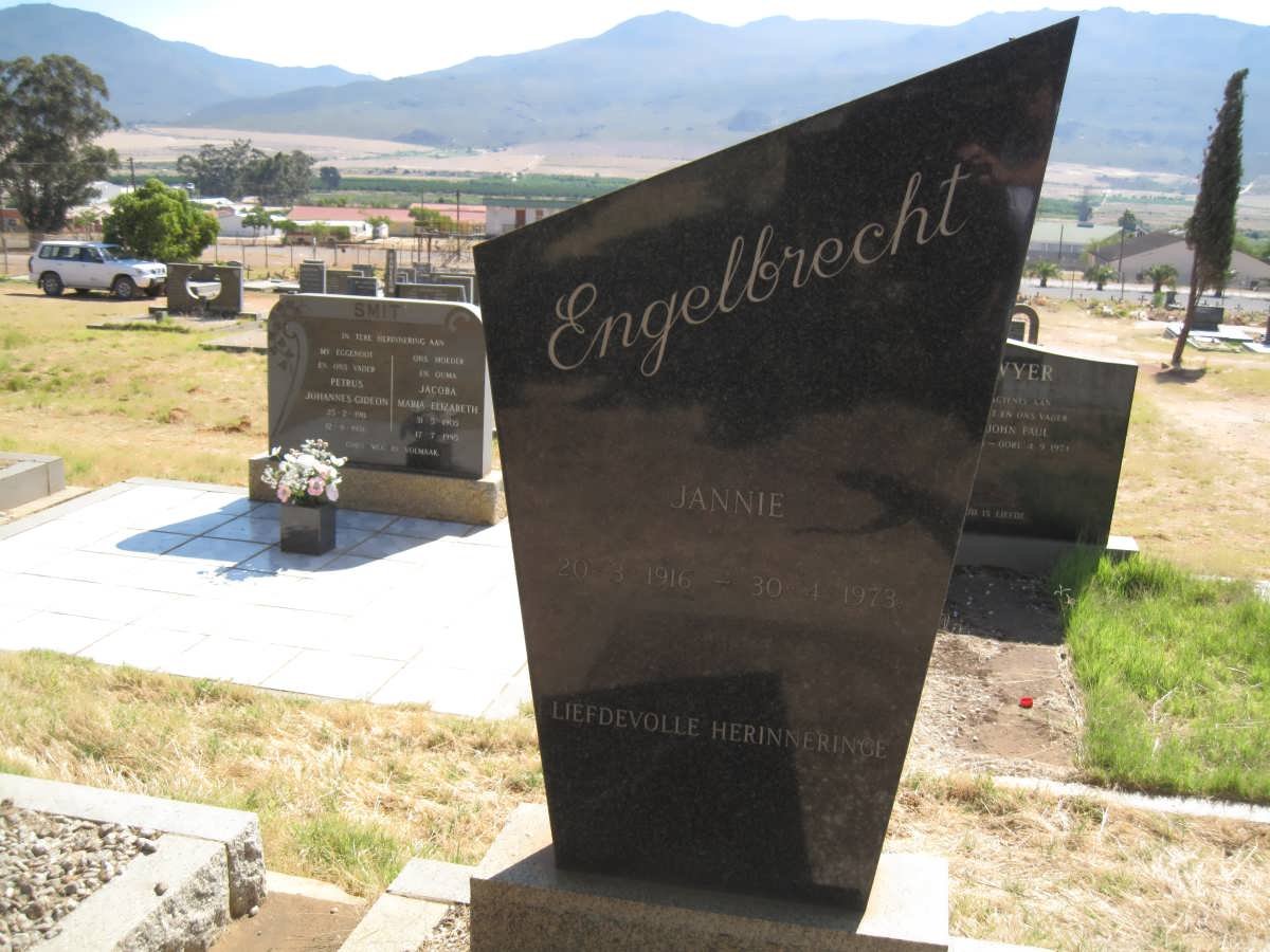 ENGELBRECHT Jannie 1916-1973