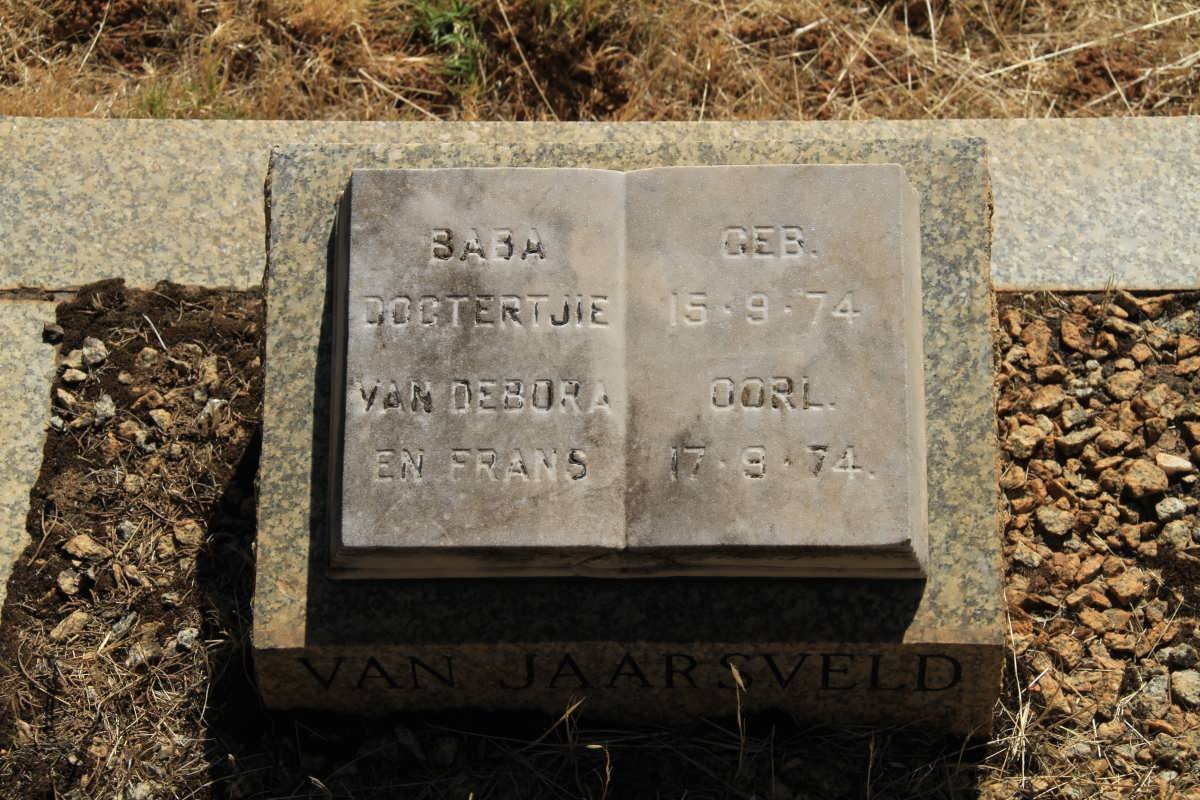 JAARSVELD Baba, van 1974-1974