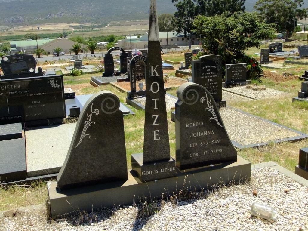 KOTZÉ Johanna 1949-1981
