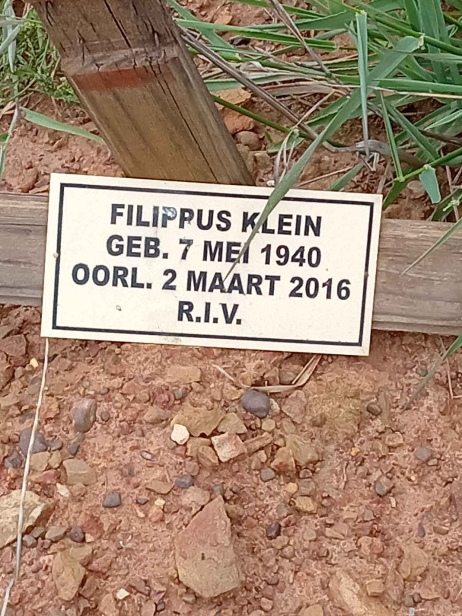KLEIN Filippus 1940-2016