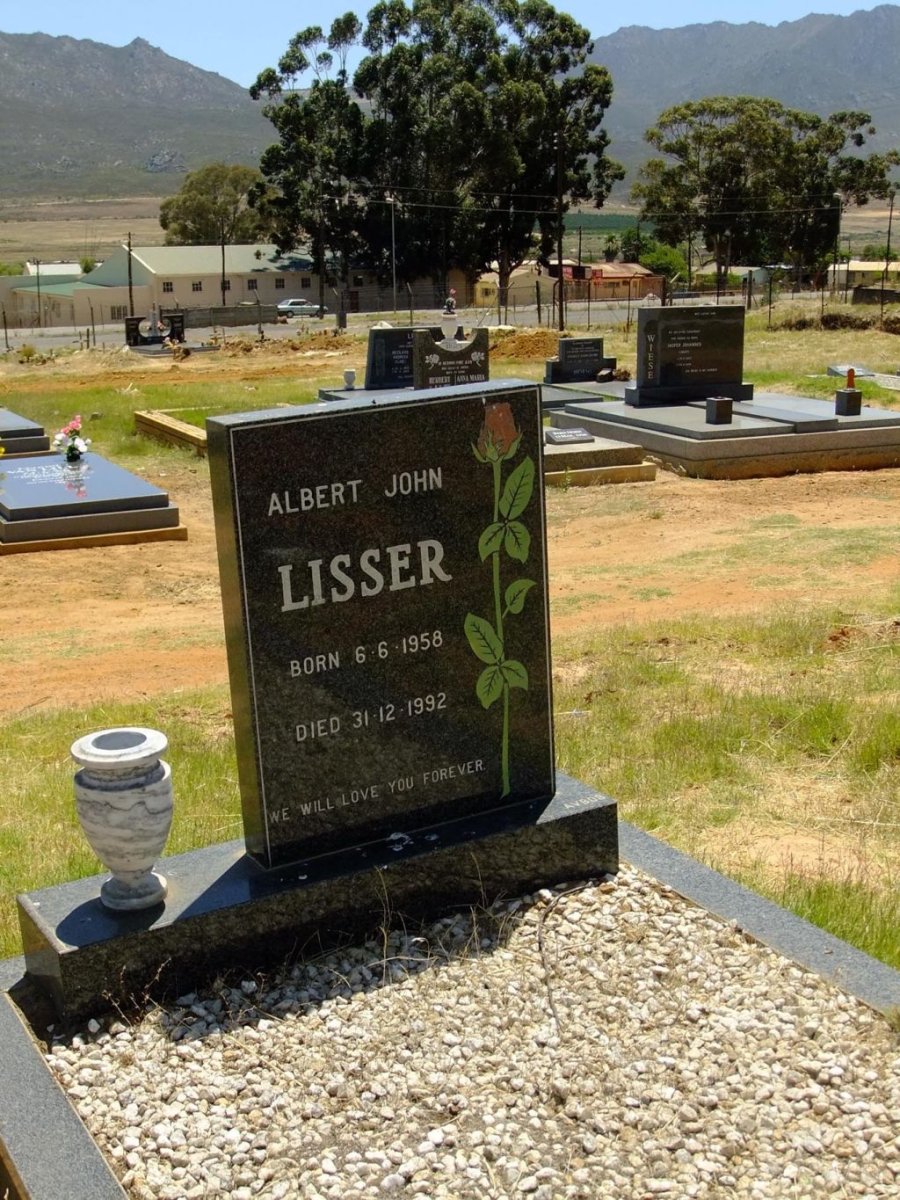 LISSER Albert John 1958-1992