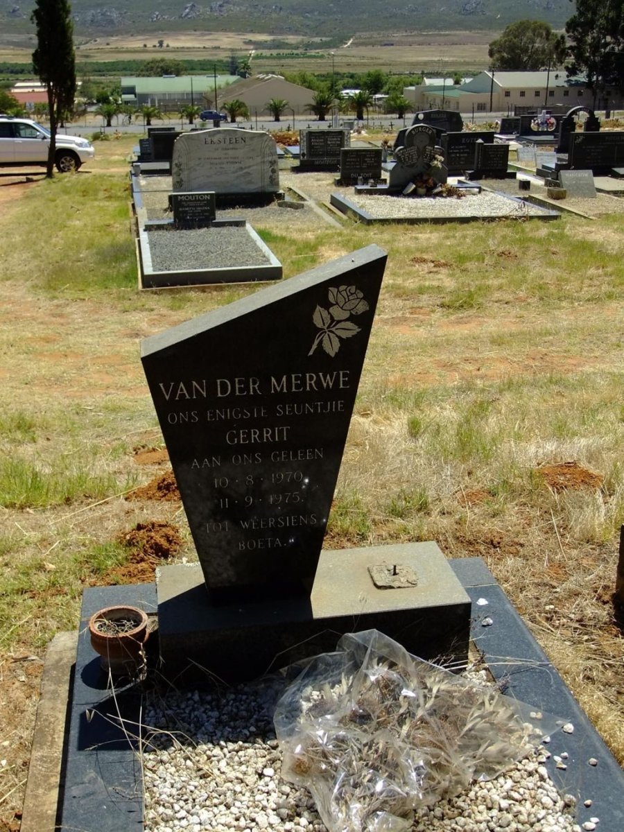 MERWE Gerrit, van der 1970-1975