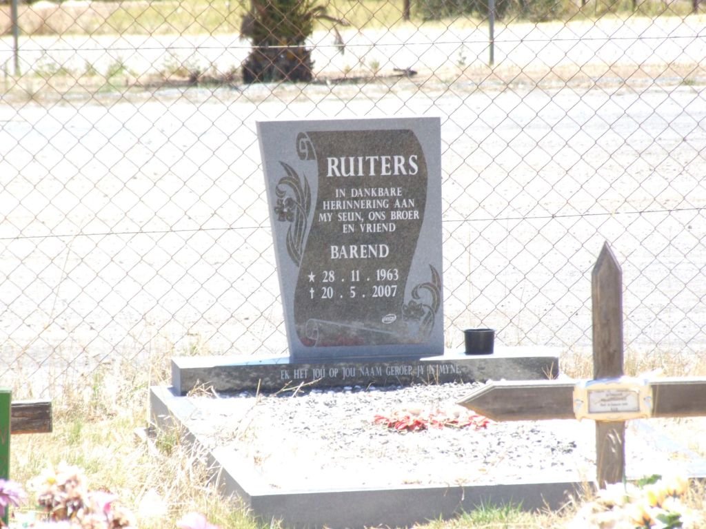 RUITERS Barend 1963-2007