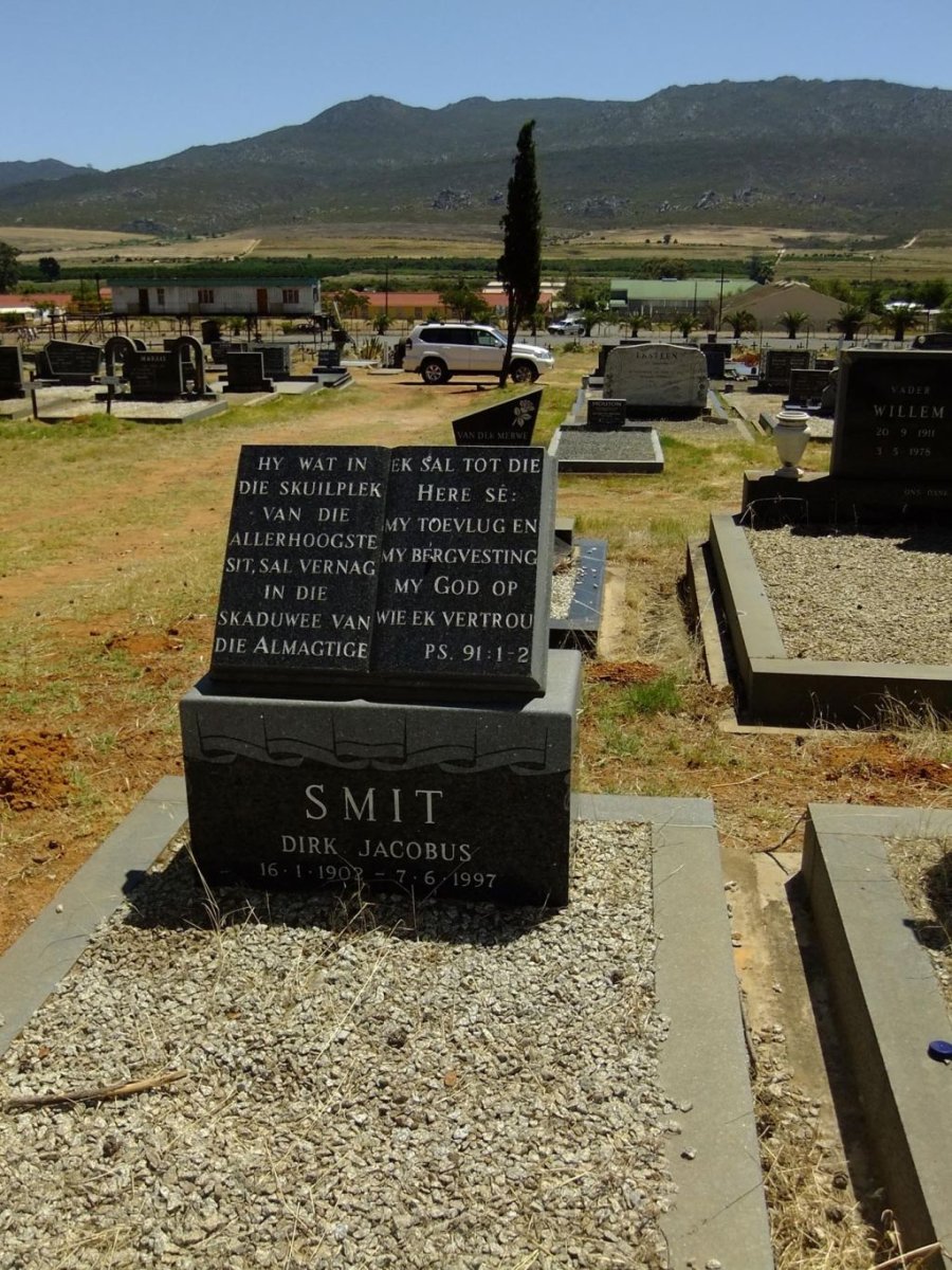 SMIT Dirk Jacobus 1902-1997