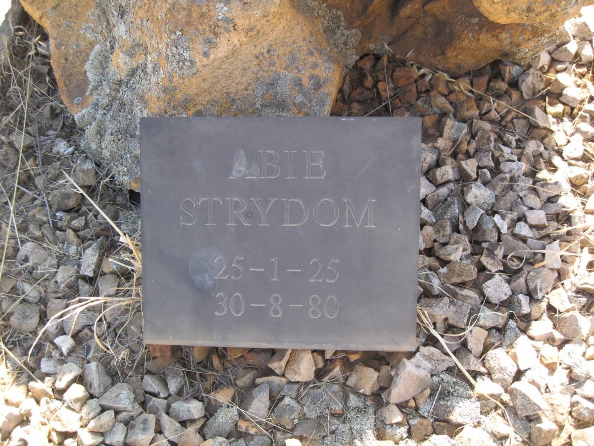 STRYDOM Abie 1925-1980