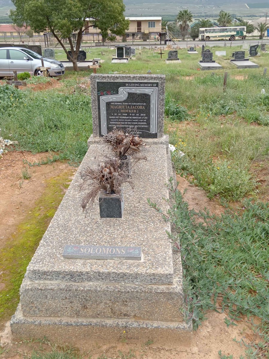 SOLOMONS Magrieta Jacoba 1936-2016