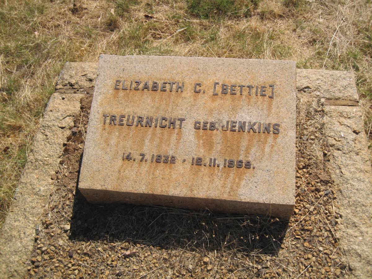 TREURNICHT Elizabeth C. nee JENKINS 1932-1969