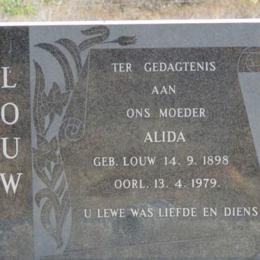 LOUW Alida nee LOUW 1898-1979