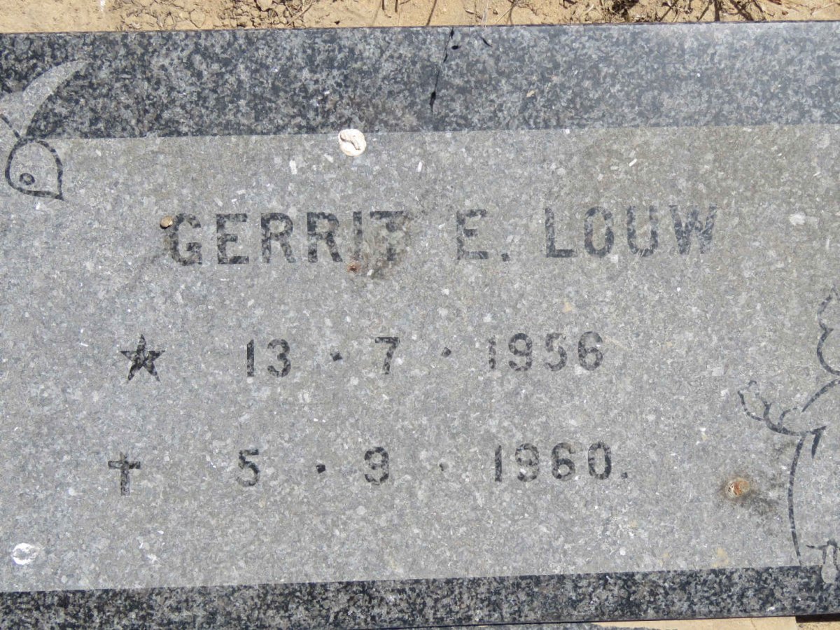 LOUW Gerrit E. 1956-1960