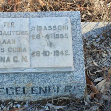 KOEGELENBERG Anna C.M. nee BASSON 1855-1942