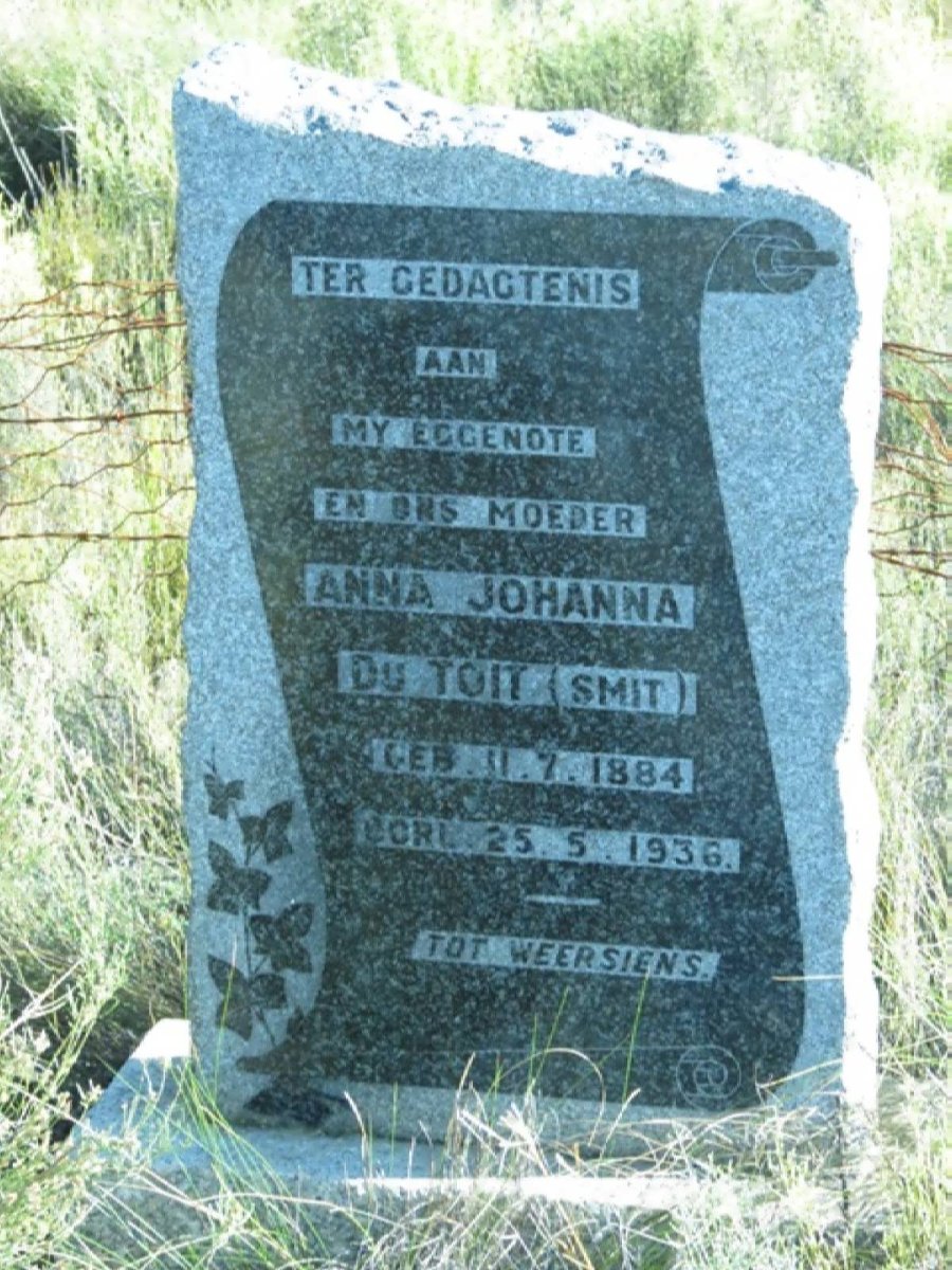 TOIT Anna Johanna, du nee SMIT 1884-1936