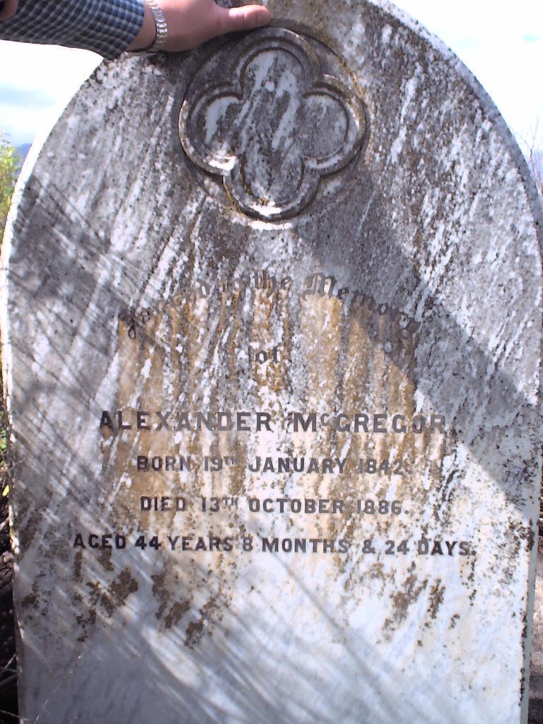 McGREGOR Alexander 1842-1886