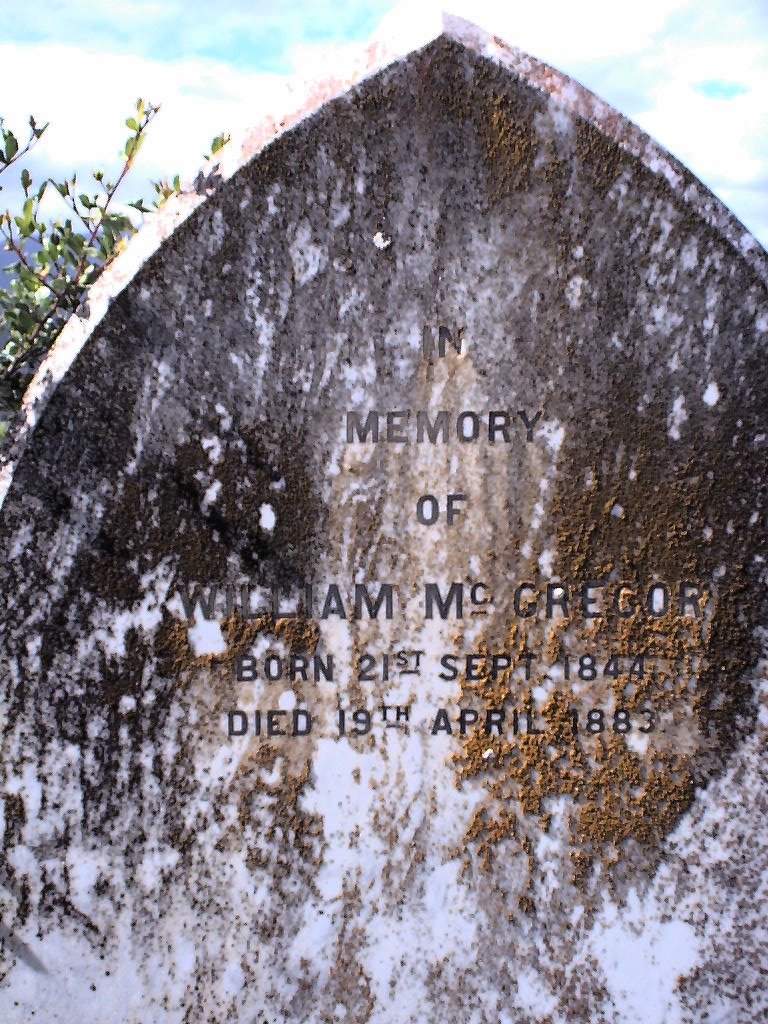McGREGOR William 1844 - 1883