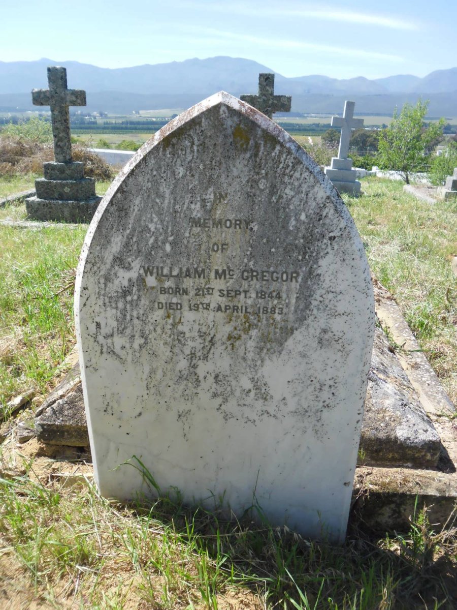 McGREGOR William 1844-1883