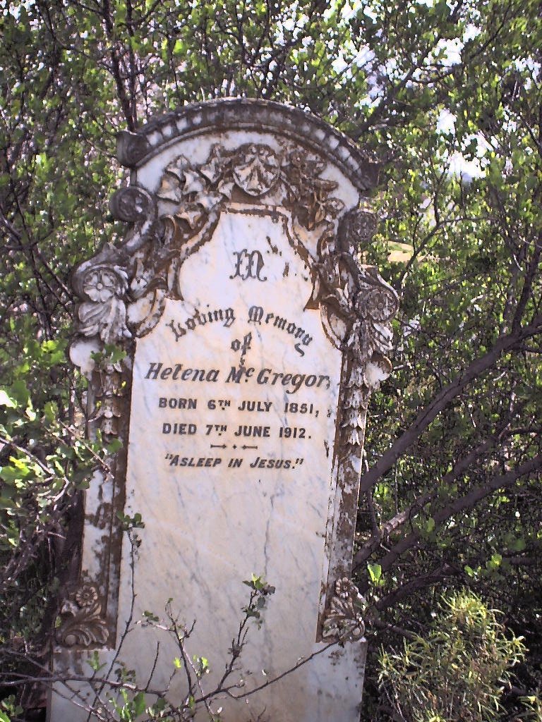 McGREGOR Helena 1851-1912