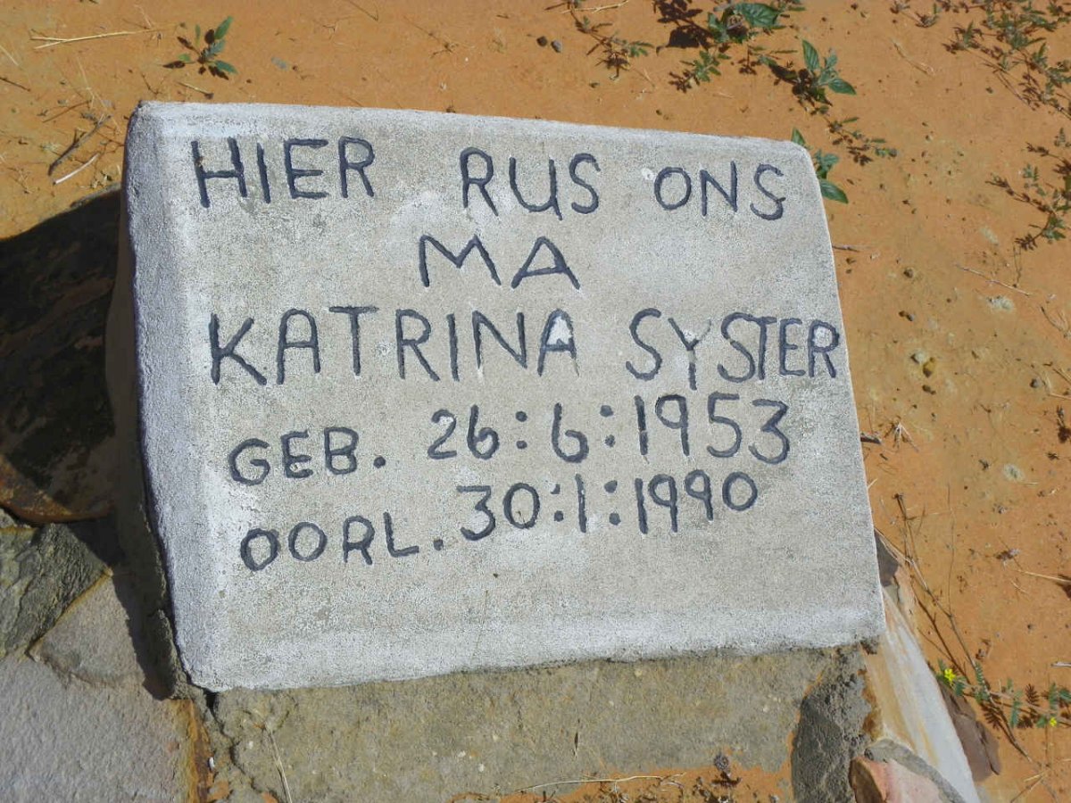 SYSTER Katrina 1953