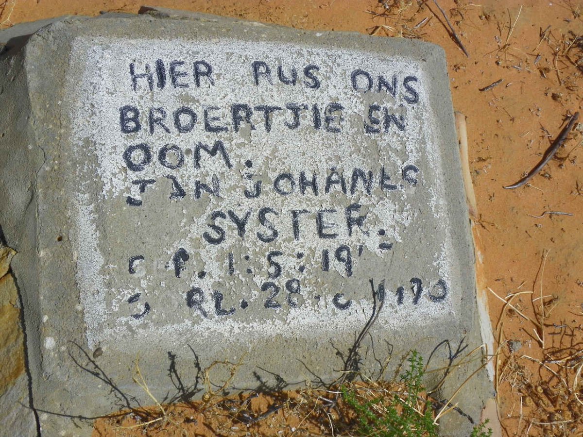 SYSTER Jan Johannes 19??-1970