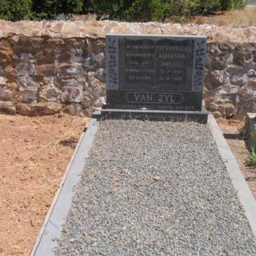 ZYL Petronella Albertina, van formerly BURGER nee VAN WYK  1890-193?