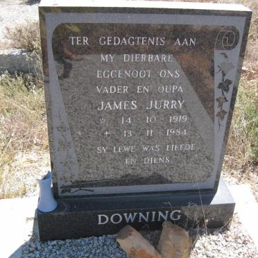 DOWNING James Jurry 1919-1984