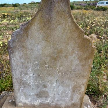 BURGER J.H.G 1884-1942