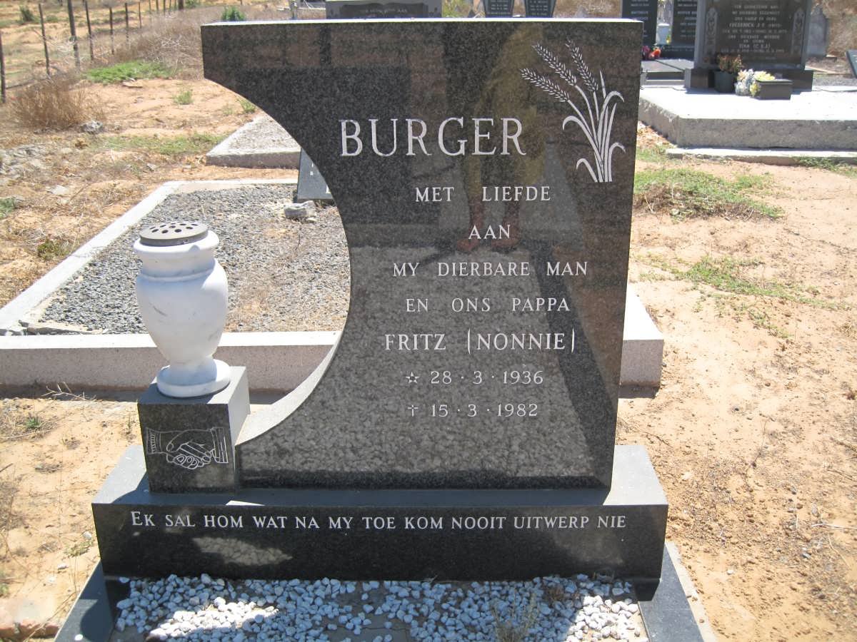 BURGER Fritz 1936-1982