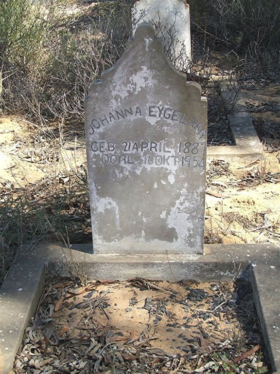 EYGELAAR Johanna 1887-1954