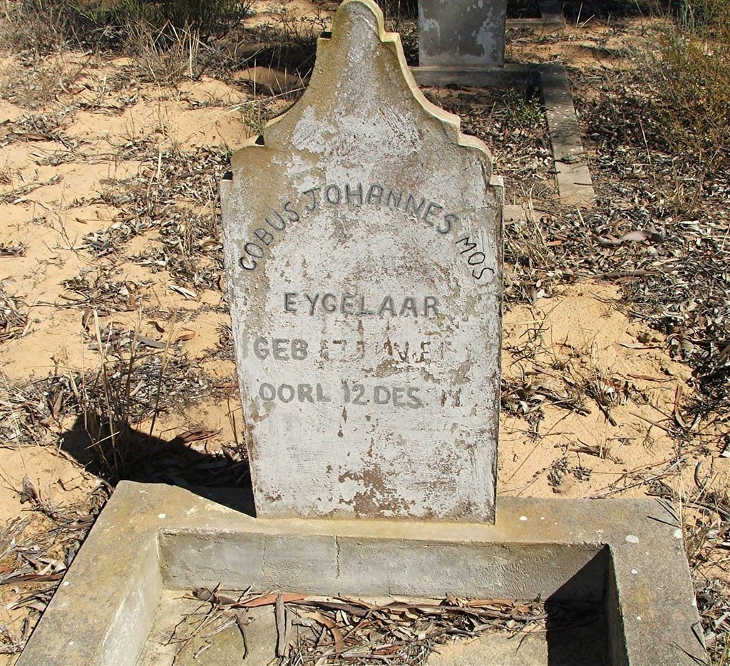 EYGELAAR Cobus Johannes Mostert