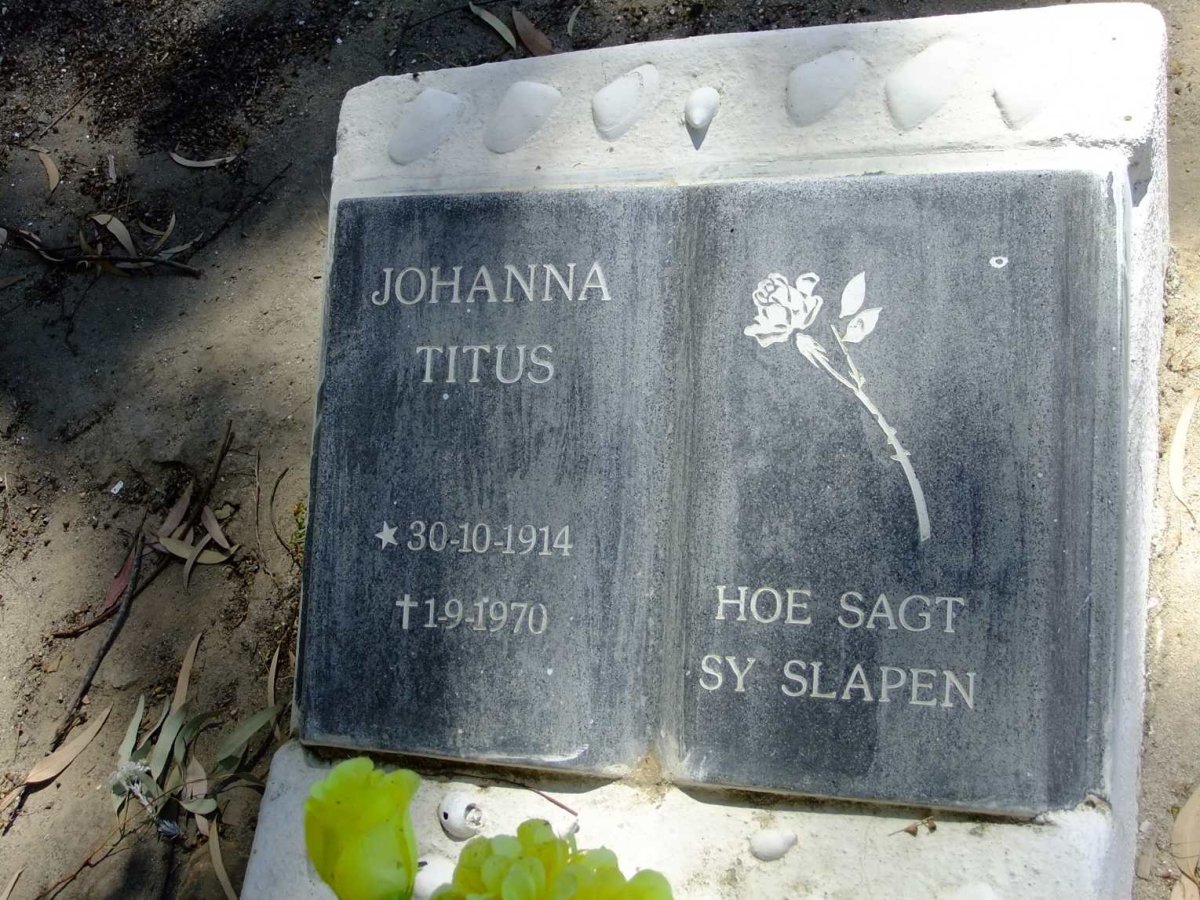 TITUS Johanna 1914-1970