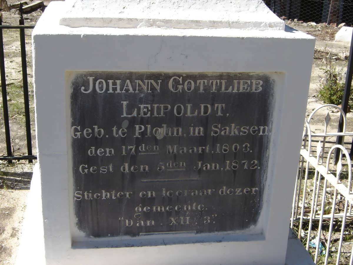 LEIPOLDT Johann Gottlieb 1803-1872