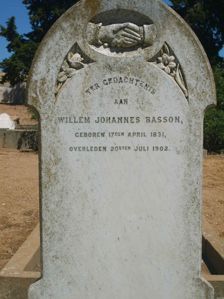 BASSON Willem Johannes 1831-1902