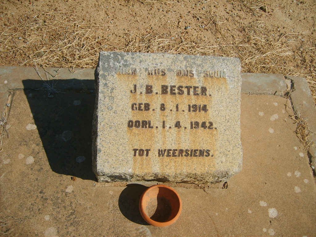 BESTER J.B. 1914-1942