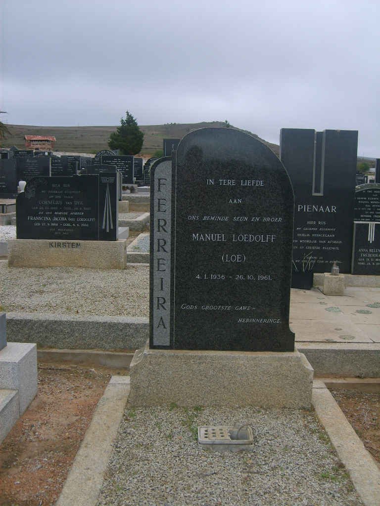 FERREIRA Manuel Loedolff 1936-1961