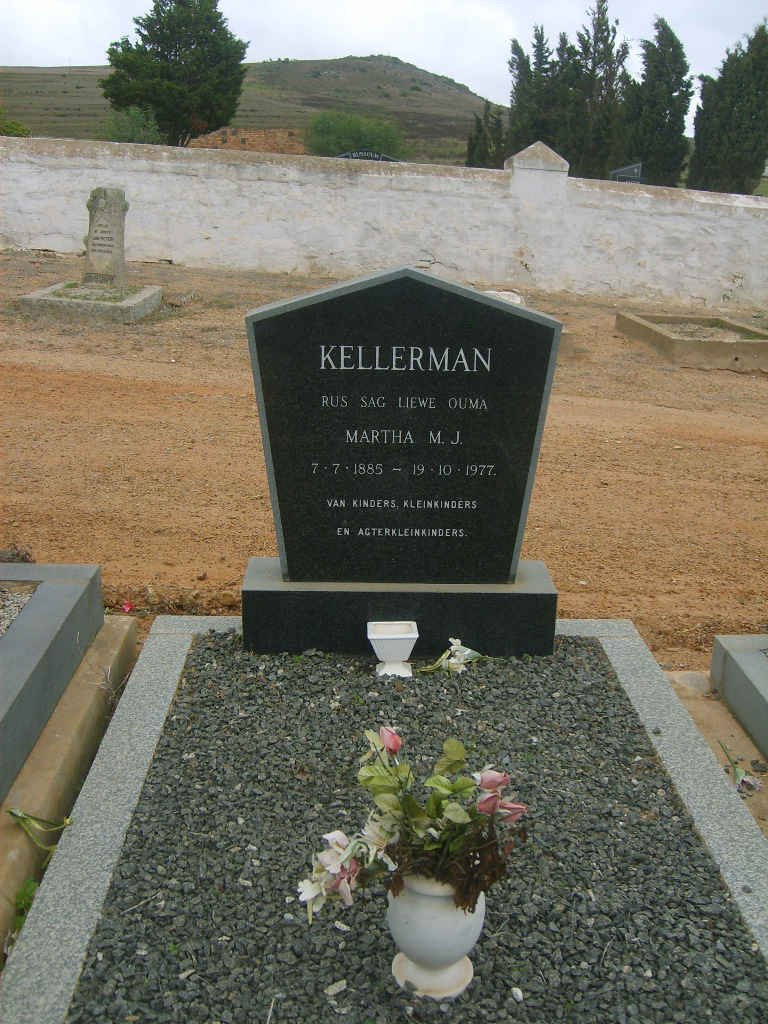 KELLERMAN Martha M.J. 1885-1977