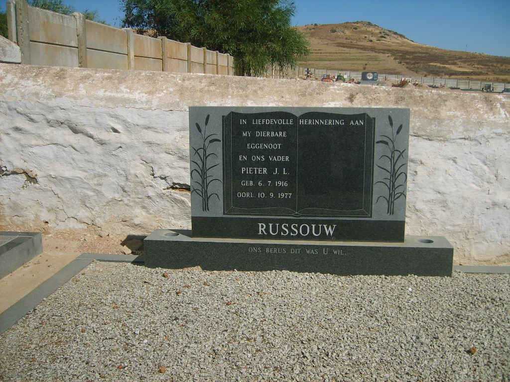 RUSSOUW Pieter J.L. 1916-1977