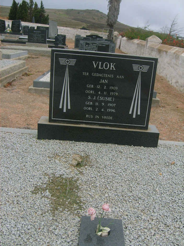 VLOK Jan 1909-1979 &amp; S.J. 1907-1996