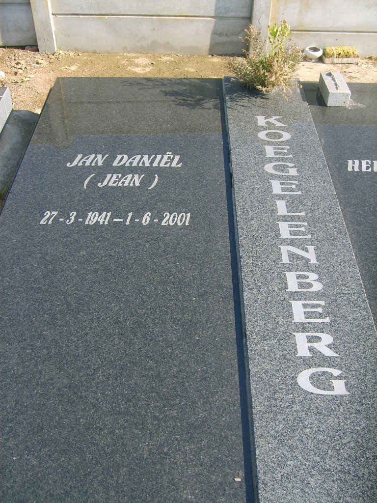 KOEGELENBERG Jan Daniel 1941-2001