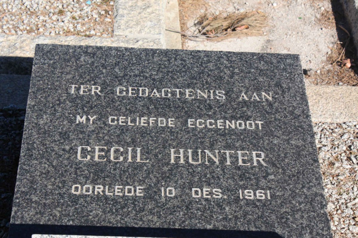 HUNTER Cecil -1961